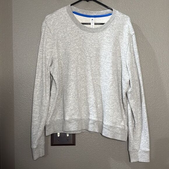 Adidas Grey Crewneck Sweatshirt - Picture 8 of 8